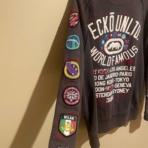 Men’s Ecko Unlimited zip up, sweatshirt.